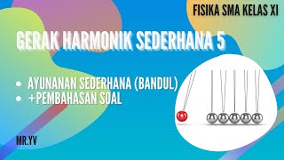 AYUNAN SEDERHANA BANDUL | MATERI FISIKA KELAS XI