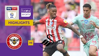 Brentford v Swansea City | EFL Championship 20/21 Match Highlights