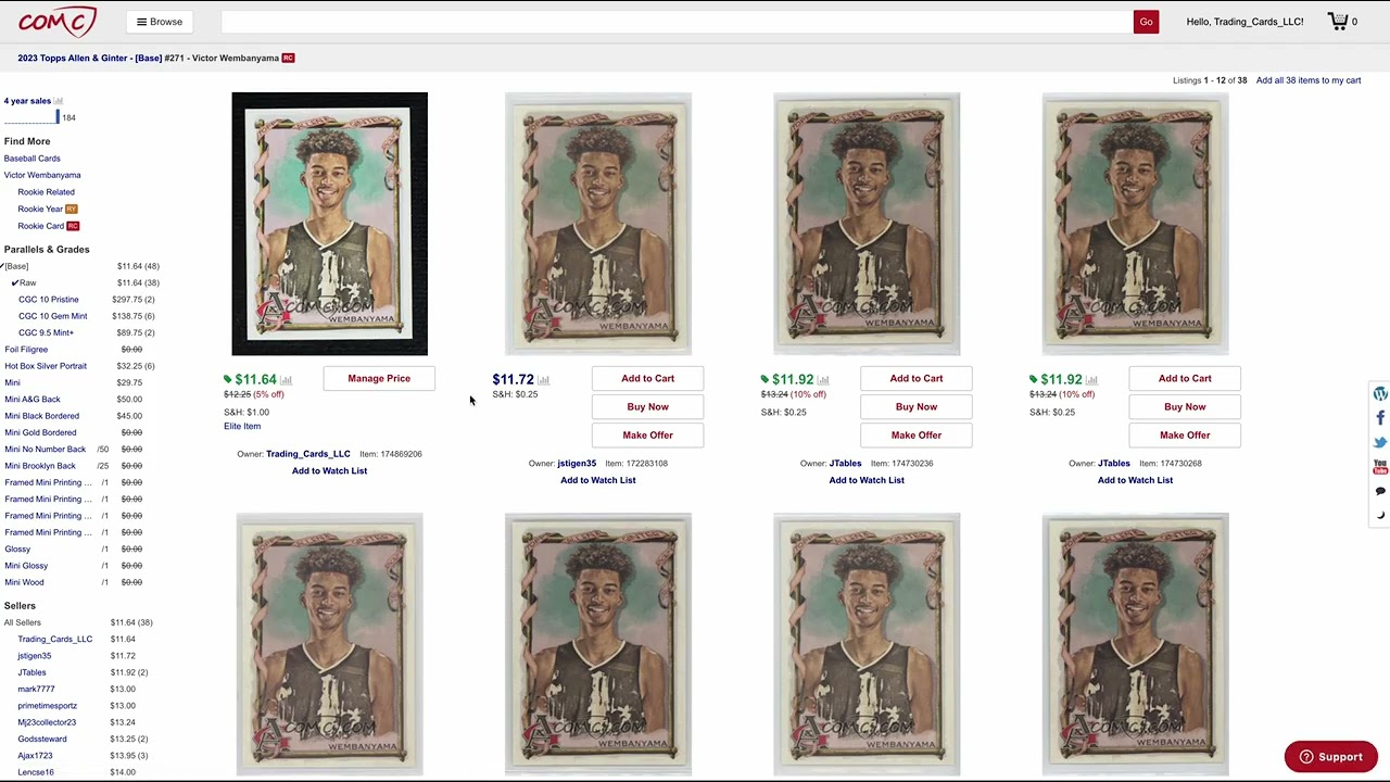 rewrite this title Can You Profit on Flipping Serial Numbered Sports Cards from  eBay auctions on COMC? Update #1 rewrite this title Can You Profit on Flipping Serial Numbered Sports Cards from  eBay auctions on COMC? Update #1