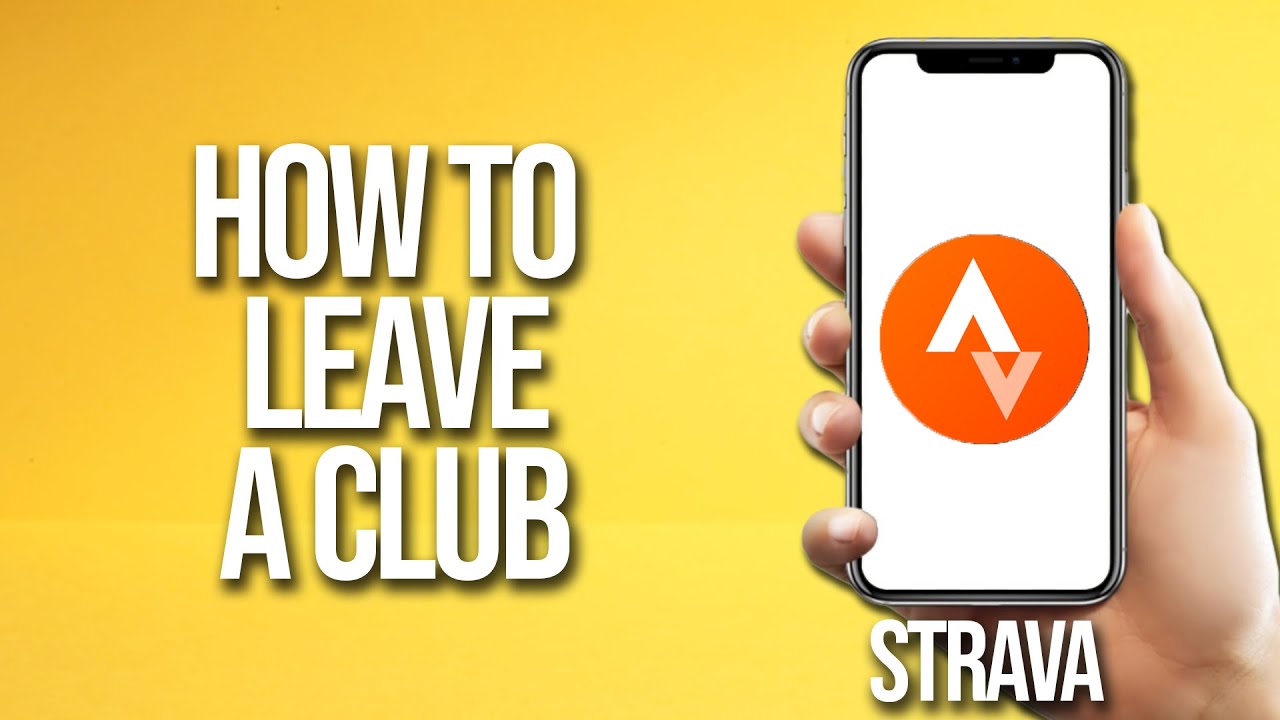 How To Leave A Club Strava Tutorial