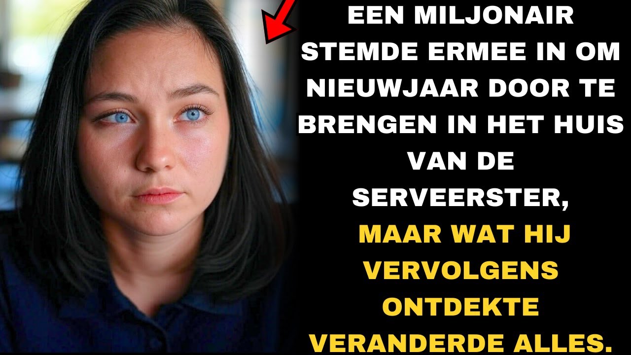 EEN MILJONAIR STEMDE ERMEE IN OM NIEUWJAAR DOOR TE BRENGEN IN HET HUIS