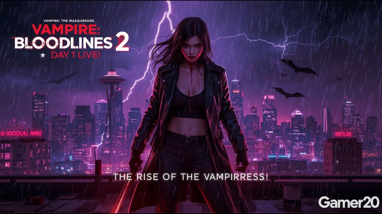 🔥 I BECAME A VAMPIRE! 🩸 | Vampire The Masquerade Bloodlines 2 Day 1 ...
