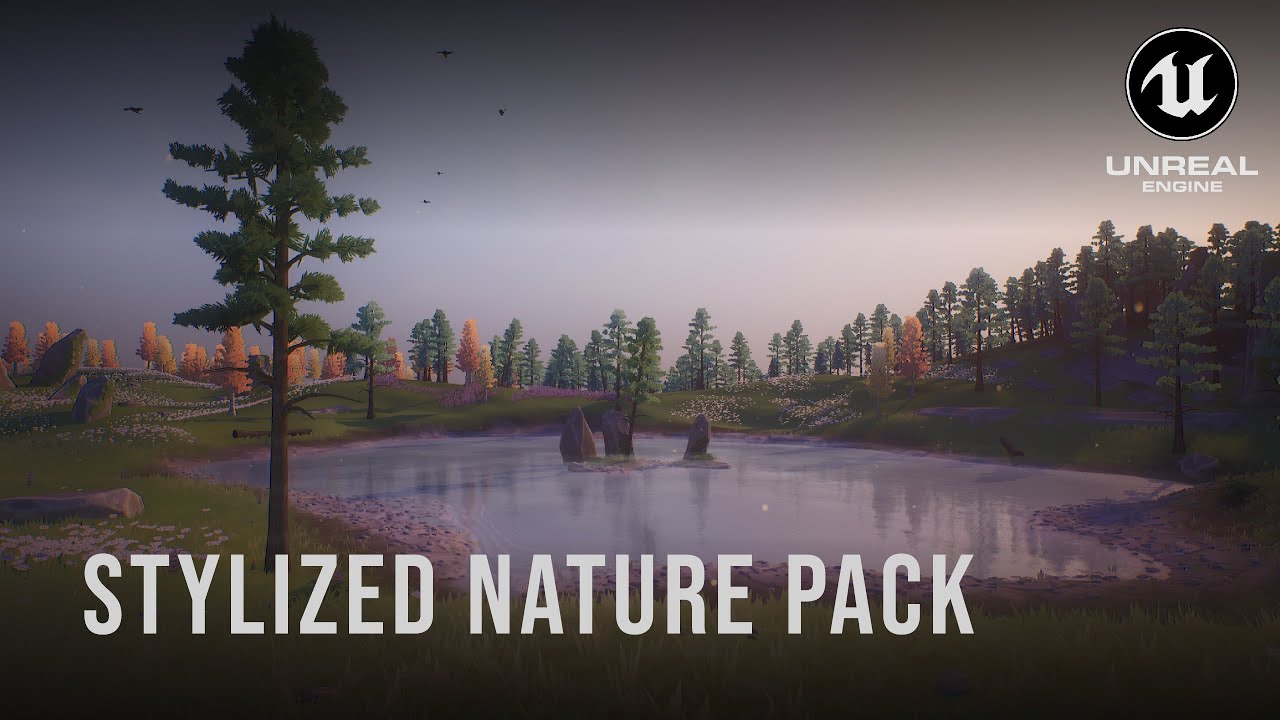 Stylized Nature Pack for Unreal Engine 5 - YouTube