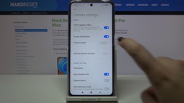 How to Enable Image Stabilization in XIAOMI Redmi Note 9 Pro Max – Take Stable Photo