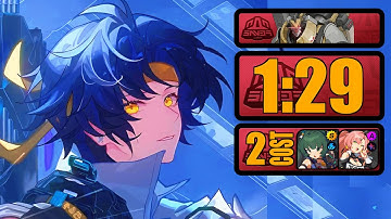 M0 Haru Critical Node 7 | 1:29s | Shiyu Defense ZZZ 2.3.1