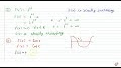 Show that the function given by `f(x)=e^(2x)` is strictly increasing on R....