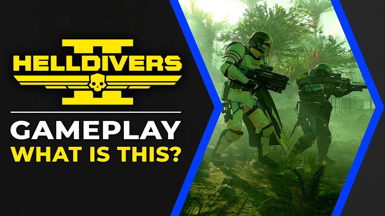 Helldivers 2 Gameplay - What Is This? - YouTube