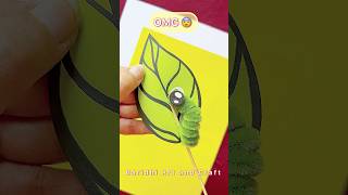 OMG The Caterpillar 🐛| Easy Paper Craft | Origami | Kawaii Craft Cute #shorts #youtubeshorts
