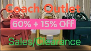 Mother&#39;s Day Gifts! Coach Outlet Sale! New Styles！Shop With Me! (2022)