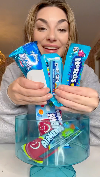 Turn this plastic into a candy treat! 🩵🤤 #candy