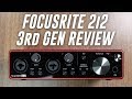 Focusrite Scarlett 2i2 (3rd Gen) USB Audio Interface Review / Explained