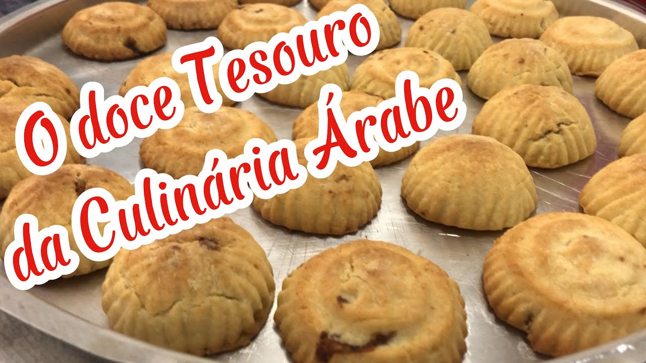 Maamoul receita caseira - Um doce tesouro da culinária árabe!