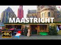 [4K] Maastricht City walk and Christmas Market