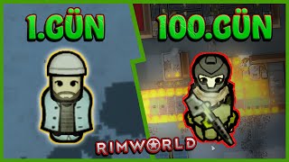 Buzullarda Yamyam Olarak 100 Gün  Rimworld Türkçe