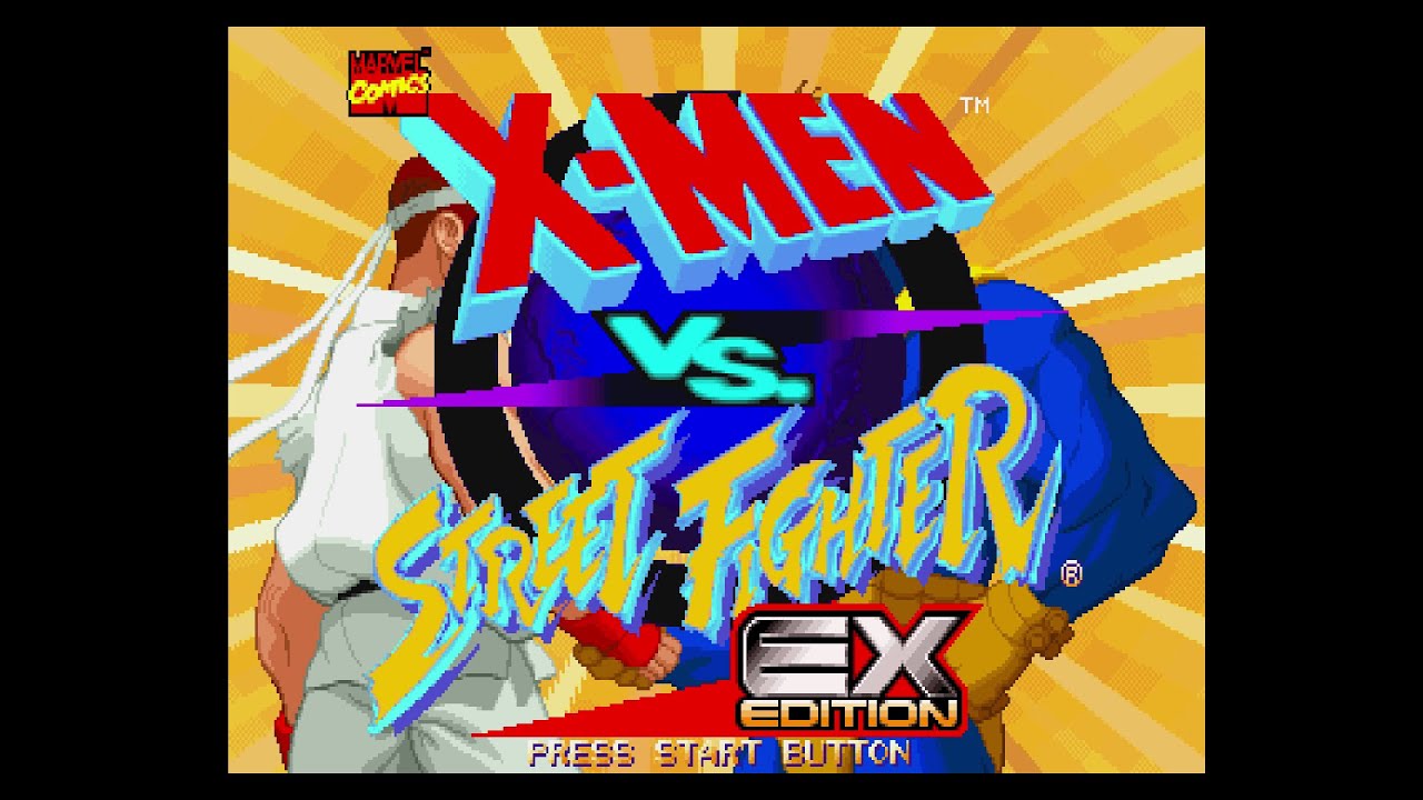 X-Men vs. Street Fighter EX (エックスメンＶＳ．ストリートファイター) . [PlayStation - CAPCOM].  (1997). Hardest. Random.
