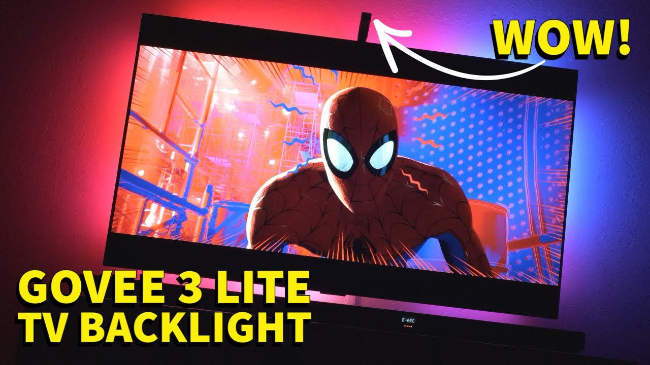 NEW Govee 3 Lite TV Immersive Backlight LED Strip Review - Best