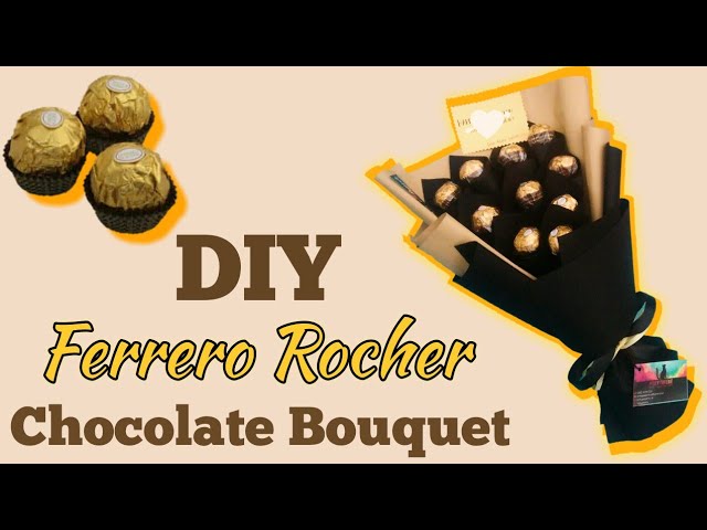 DIY Bouquet chocolate 🍫 .Bouquet untuk lelaki sesuai sangat
