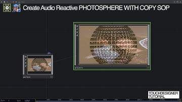 Audiovisual Tutorial – Photosphere with Copy SOP in TouchDesigner
