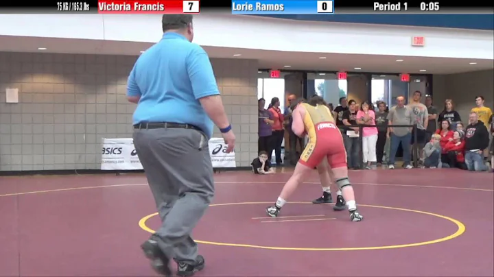 75 kg Finals - Victoria Francis (TMWC Lindenwood) ...