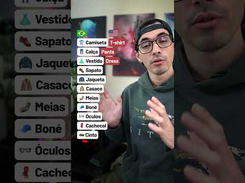 Roupas em inglês!