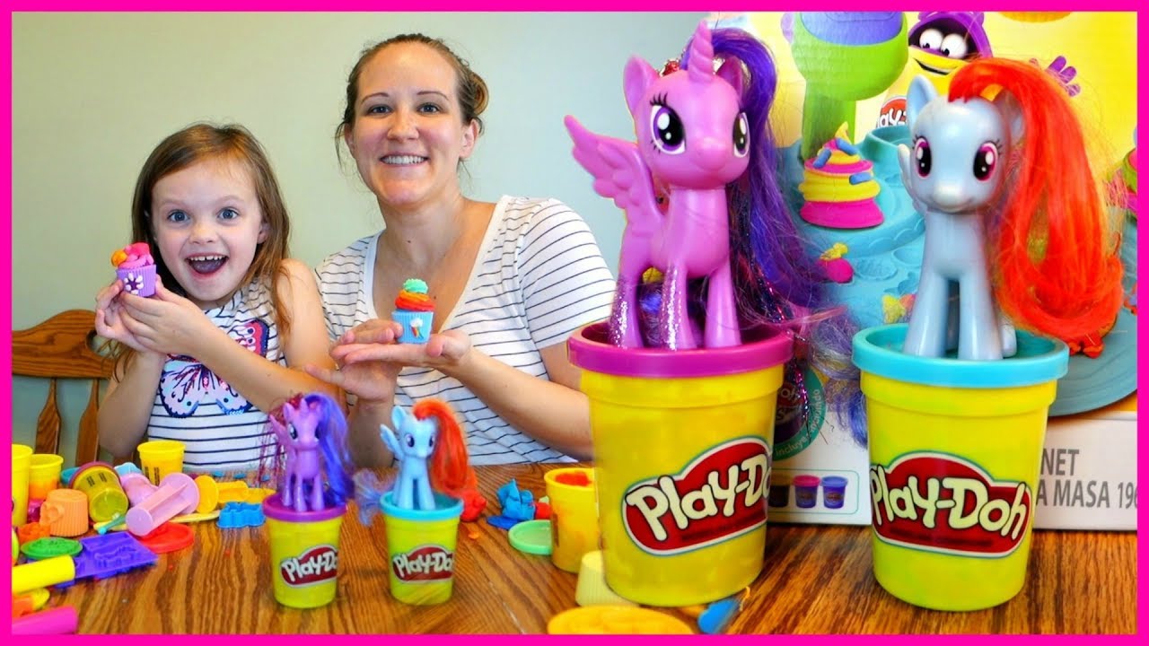 My little pony play doh videos