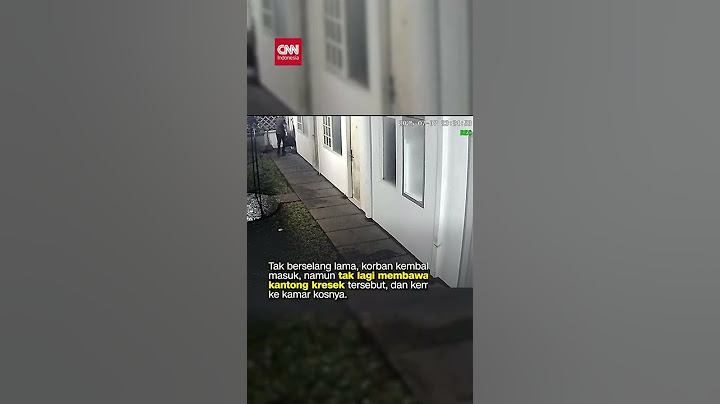 Rekaman CCTV Sebelum Diplomat Muda Meninggal Dunia