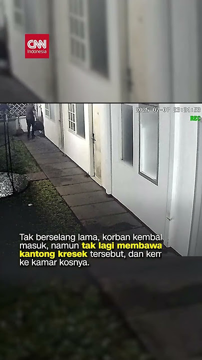 Rekaman CCTV Sebelum Diplomat Muda Meninggal Dunia