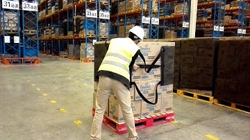 Green Spider Reusable Pallet Wraps, Simple and easy to learn, an alternative to stretch film wrap