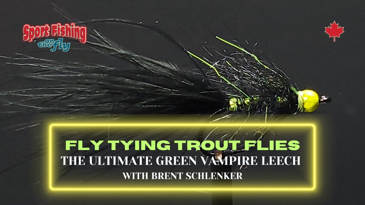 FLY TYING TROUT FLIES - PRO STAFF ON THE BENCH: ULTIMATE GREEN