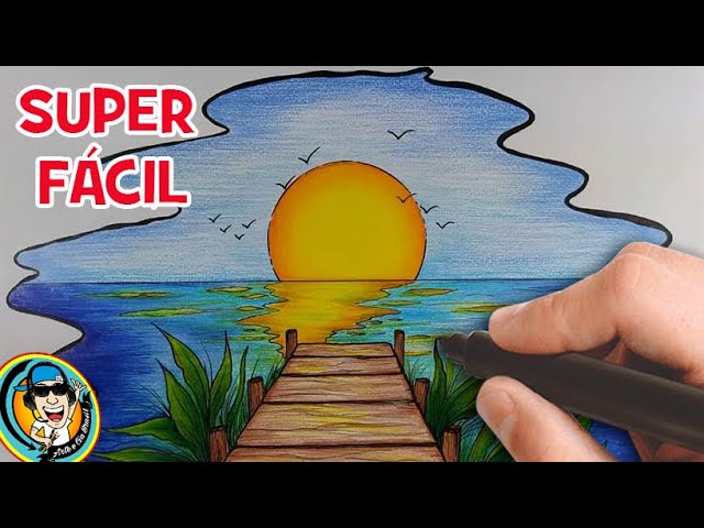 Desenho a lápis rápido e fácil - Arte no Papel Online