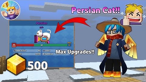 The Power Of Max Upgrades "Persian" Gun ( Build And Shoot ) - [ Blockman GO - Adventures ] Koto BG