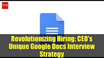 Revolutionizing Hiring: CEO