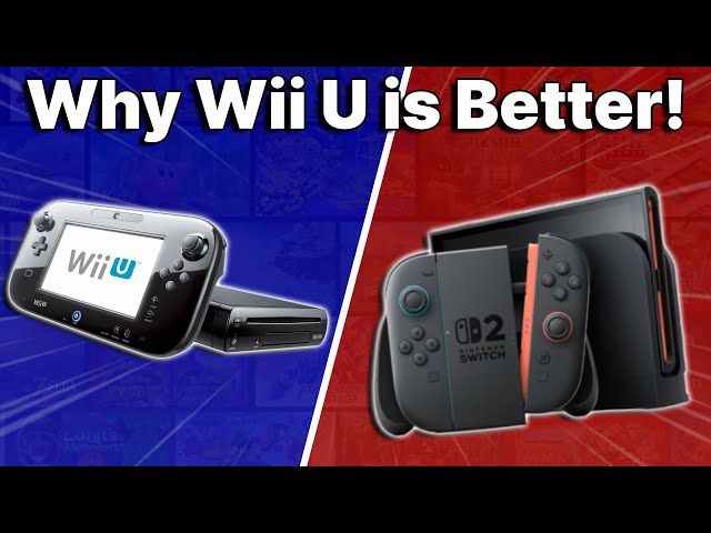 WiiUとその他 Nintendo Switch wii U Why The Wii U Is BETTER Than Nintendo
