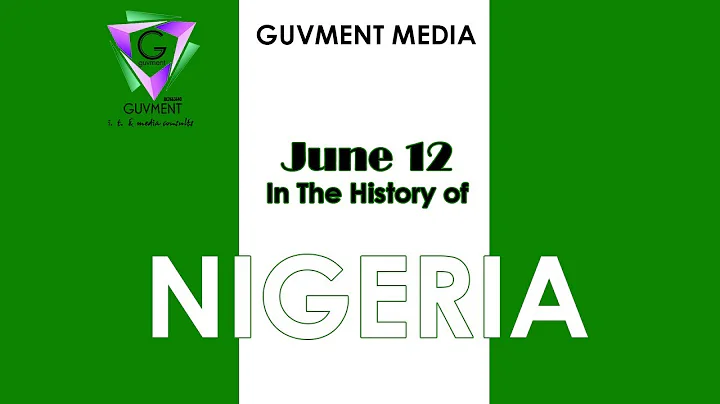 MKO Abiola: June 12 in the history of Nigeria (Guvment Media) (Democracy Special)