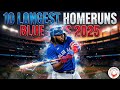 Toronto Blue Jays The Longest Home Runs Of 2025 Toronto Blue Jays The Longest Home Runs Of 2025