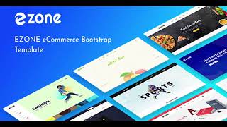 Ezone - Multipurpose eCommerce Bootstrap4 Template | Themeforest Website Templates and Themes screenshot 3