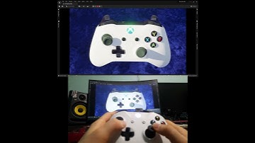 Controlling In Game Virtual Xbox Controller with Real Life Xbox Controller  #ue5 #unrealengine5