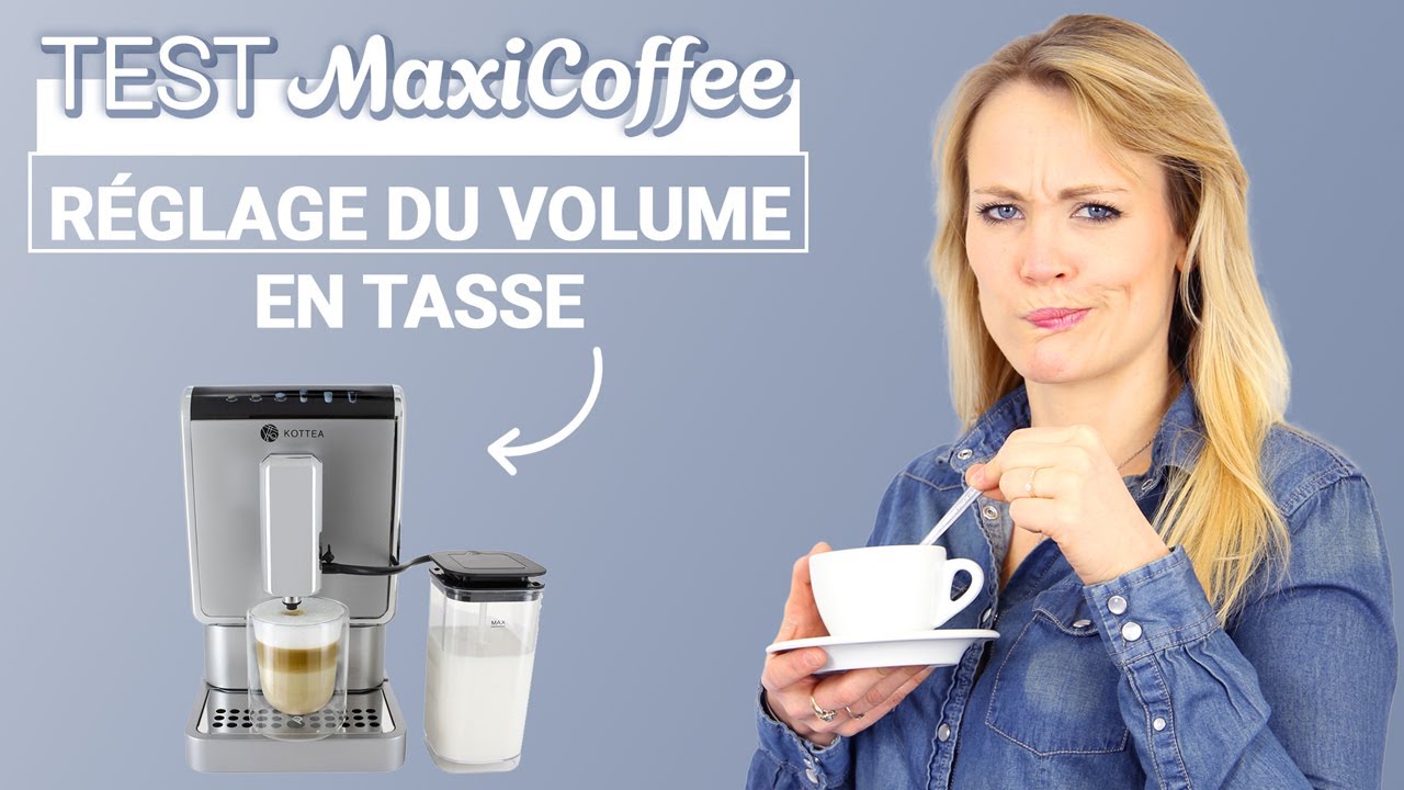 Expresso broyeur KOTTEA Espressima Silver One Touch CK307S.OT Garantie 3  ans Pac