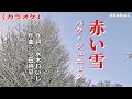 「赤い雪」パク・ジュニョン/カラオケ