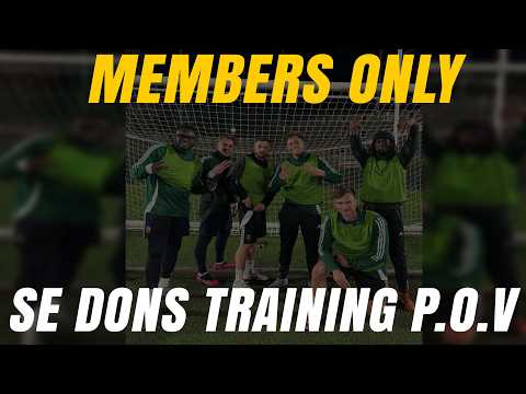 TENIOLA TRANING AT SE DONS P.O.V | EP 1
