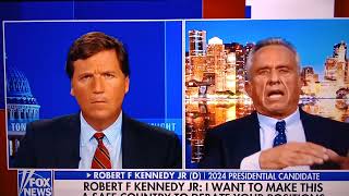 Tucker Interview RFK Jr. President