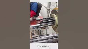 Prestress work in bridge construction #Machine #short #fpy #tool #foryou
