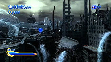 Sonic Generations (PC) Walkthrough Part 10 - VS Perfect Chaos | GamersCast