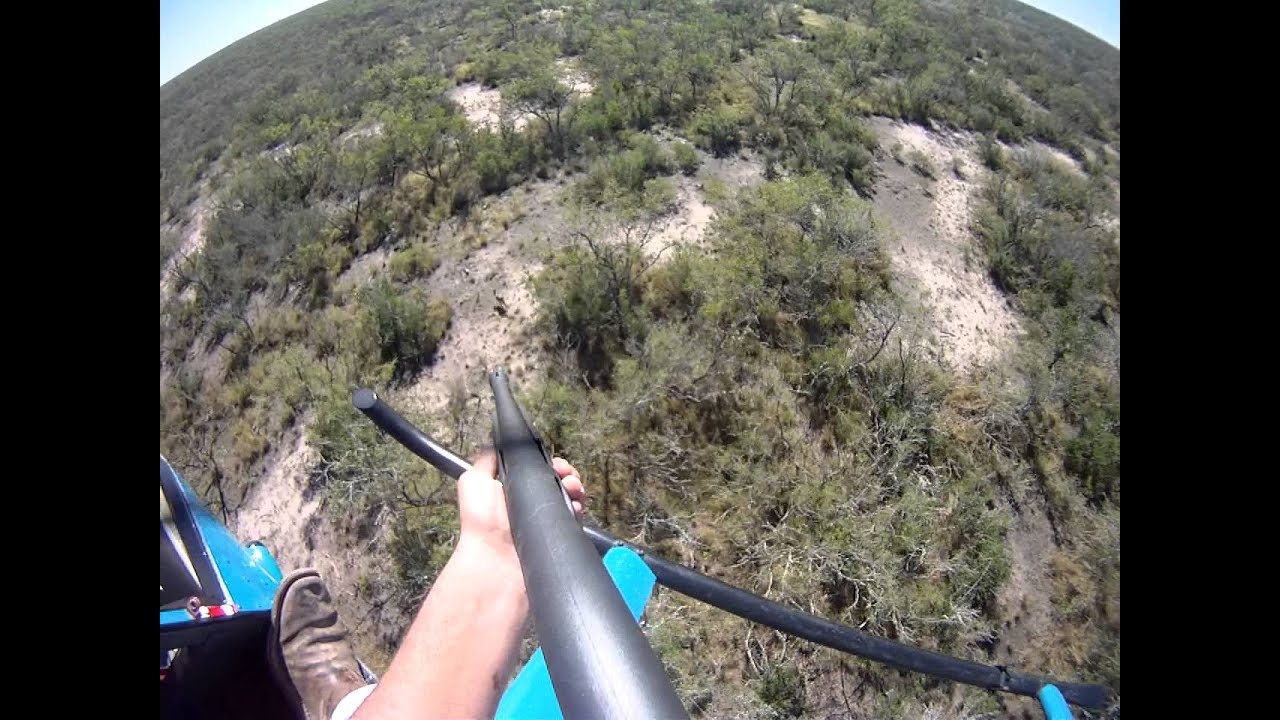Heli Hog Hunting Freer, Tx 2014 