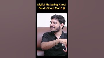 🧠 Digital Marketing Course in Telugu – Digital Marketing Anedi Pedda Scam Maa? 🤔
