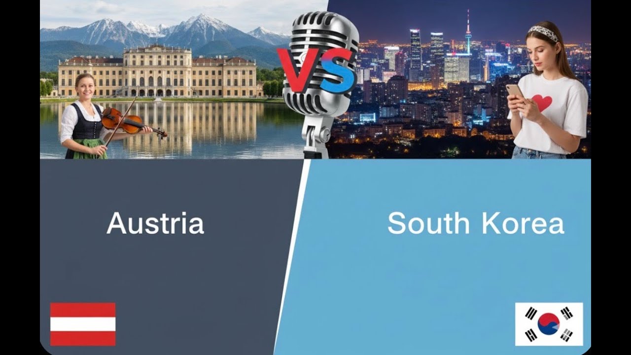 Austria vs South Korea: Alpine Welfare vs K-Culture’s Work Stress Crisis