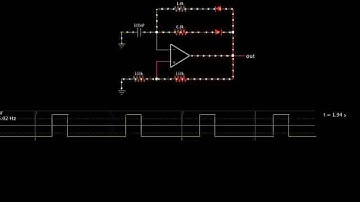 op-amp multivibrator circuit - 1kHz at 20% duty cycle