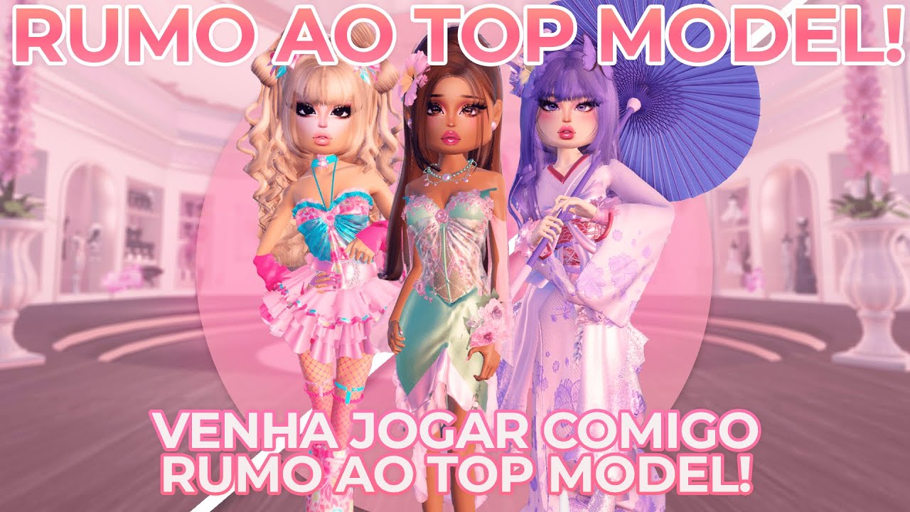 Jogando DRESS TO IMPRESS rumo ao TOP MODEL!