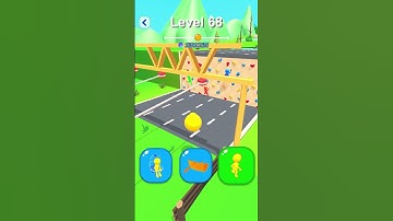 Shape-Shifting 🚙 🚁🛵 Race | Gameplay Level - 68 | Hyper Casual Mobile📱 App | Android,iOS - NEW UPDATE
