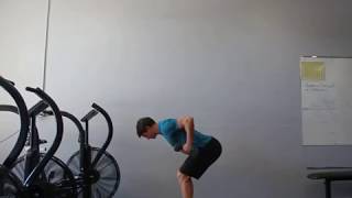 Dumbbell Rows Hips Hinged